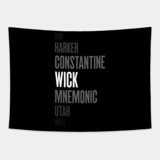 Wick is My Favorite John Tapestry
