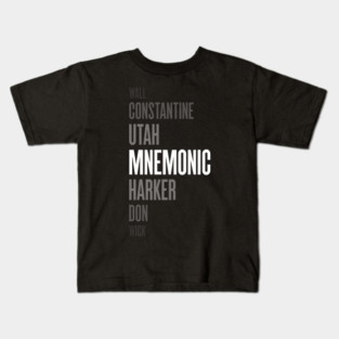 Mnemonic is My Favorite John Kids T-Shirt
