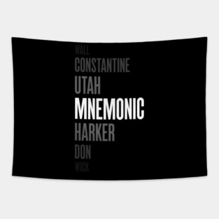Mnemonic is My Favorite John Tapestry