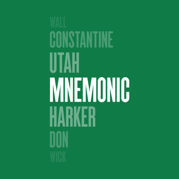 Mnemonic is My Favorite John by 12&amp;24