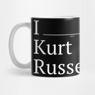 I (verb) Kurt Russell Mug