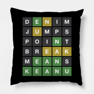 Wordle Reeves Pillow