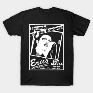 Siouxsie / Post Punk Flyer Design T-Shirt