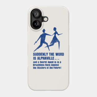 Alphaville 60s Movie Aesthetic Design Phone Case