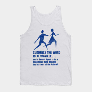 Alphaville 60s Movie Aesthetic Design Tank Top