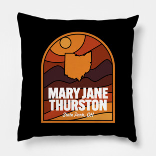Mary Jane Thurston State Park Ohio Pillow