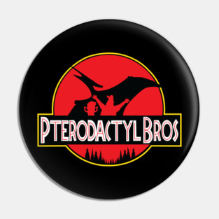 Pterodactyl Bros. Pin