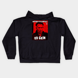 Ed Gein serial killer Kids Hoodie