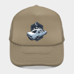 Blue 190E Night Scene Hat