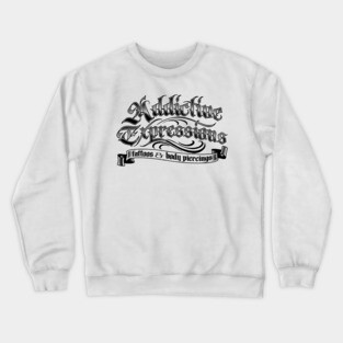 Addictive Expressions Tattoo Crewneck Sweatshirt