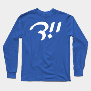 Jew (Yiddish, Cursive) Long Sleeve T-Shirt