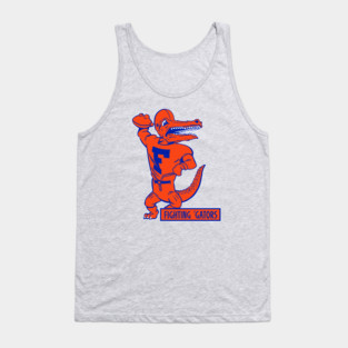 Vintage Florida Football Fighting 'Gator Mascot Tank Top