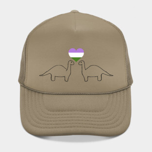 genderqueer dinos Hat
