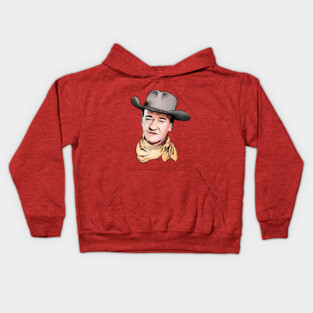 John Wayne. Kids Hoodie