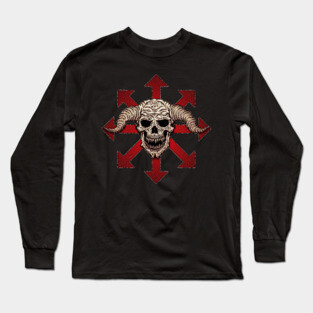 Chaos Skull - Azhmodai 2018 Long Sleeve T-Shirt