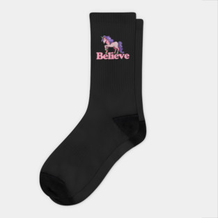Believe in Unicorns Socks