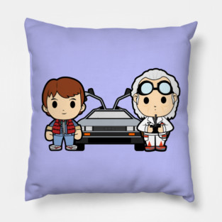 Back to the Future Chibi Pillow