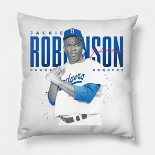 Jackie Robinson Pillow