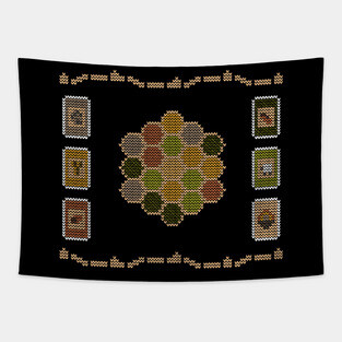 Ugly Catan Sweater Tapestry