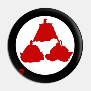 3 Shogun Bird Pin