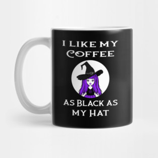 Cheeky Witch® I Like My Coffee as Black as my Hat Mug