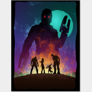 Space Defenders Posters and Art