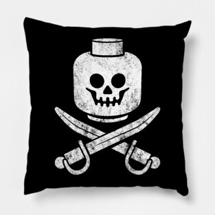 Dead Bricks Tell No Tales Pillow