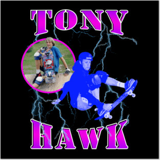 Tony Hawk Rap Tee Posters and Art