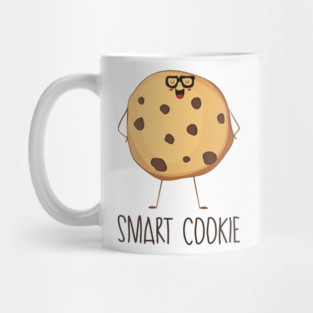 Smart Cookie Funny- Clever Cookie In Glasses Mug