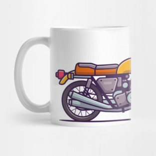 Retro Motorbike (2) Mug
