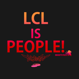 NGE! LCL IS PEOPLE EVANGELION BY NERV HQ red T-Shirt