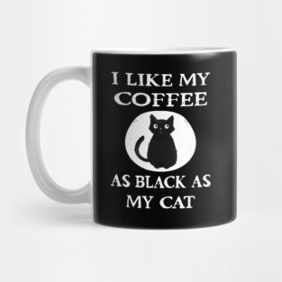 Cheeky Witch® I Like My Coffee as Black as my Cat Mug