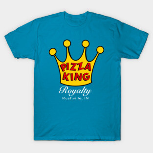 Pizza King Cowboy Logo T-Shirt
