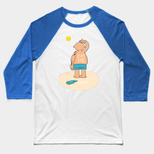 Apply Sun Block Applicably Baseball T-Shirt