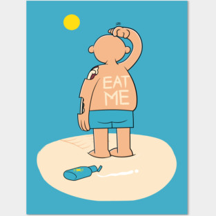 Apply Sun Block Applicably Posters and Art