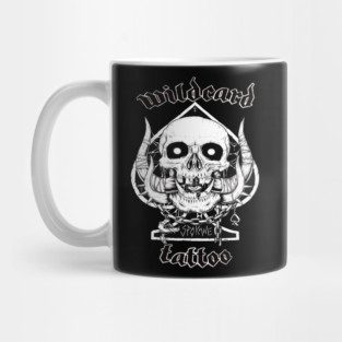 Wildcard Tattoo shop shirt Mug