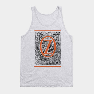 Vintage Wizard of Oz Drawing - With all the characters ! Wonderful Tank Top