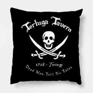 Dead Men Tell No Tales: A Pirates Life Pillow