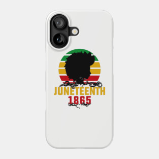 Juneteenth 1862, Black History Phone Case
