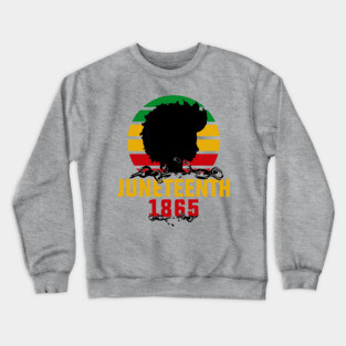 Juneteenth 1862, Black History Crewneck Sweatshirt