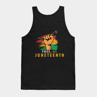 Free-ish, Independence Day, Black History Tank Top