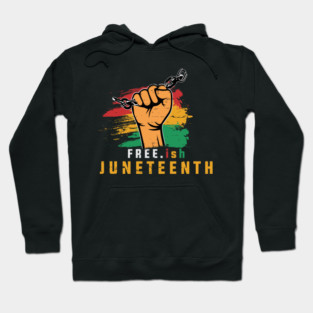 Free-ish, Independence Day, Black History Hoodie