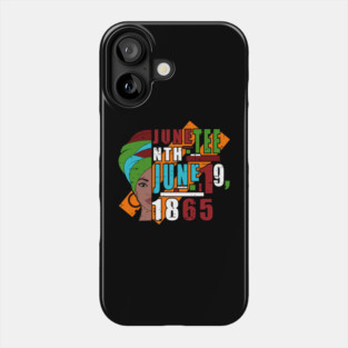 Juneteenth, June 19th, 1865, Black History Phone Case