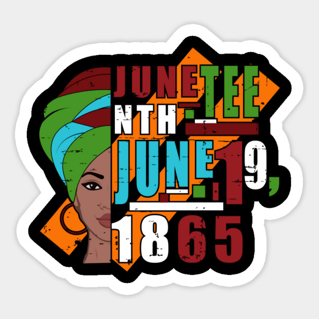 Juneteenth, June 19th, 1865, Black History Magnet by UrbanLifeApparel