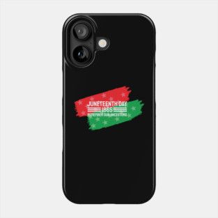 Juneteenth Remember our Ancestors, Black History Phone Case