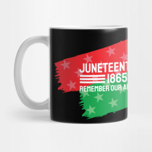 Juneteenth Remember our Ancestors, Black History Mug