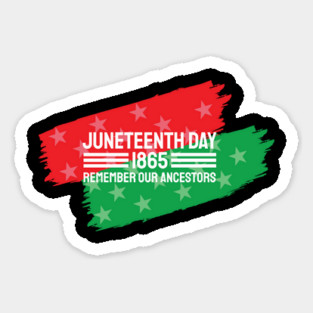 Juneteenth Remember our Ancestors, Black History Magnet