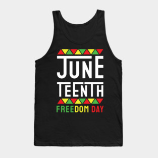Juneteenth, Black History, Freedom Day Tank Top