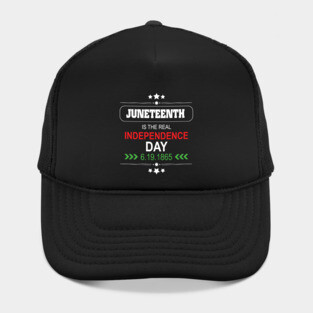 Juneteenth, Independence Day, Black History, Freedom Day, 1865 Hat