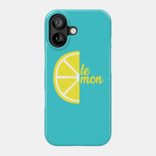 Lemon Phone Case